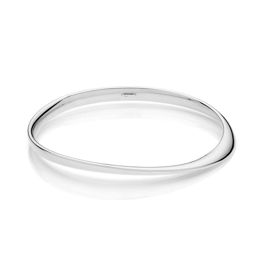 Bracciale bangle in argento