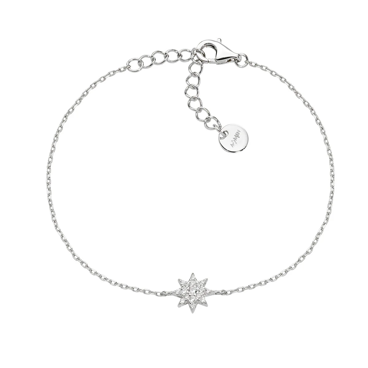Bracciale Stella Piccola Pavé Dorato