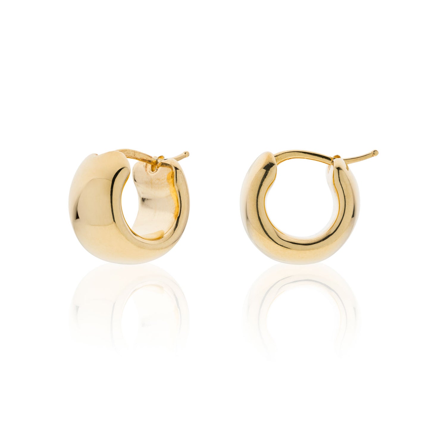 Cerchietti in argento dorato Aria