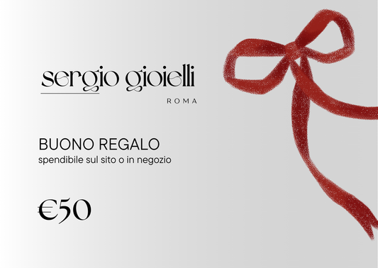 Buono regalo Sergio Gioielli Roma